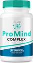 Rize lab ProMind Complex Suplement, Organic Memory Support Formula to Strengthen Otak Digunakan untuk Boost Memory (60 Kapsul)