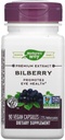 Nature 's Way Bilberry Standardied Extract Veg Capsules 90 ea (Pack of 2)