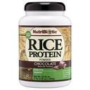 Protein Nasi Coklat NutriBiotik, 1 Ib. 6,9 oz 124; Karb Rendah, Vegetarian & Keto- Friendly Raw Protein Powder 124; Grown & Processed Without Chemical, GMO atau Gluten 124; Mudah untuk Digest & NutrientRich