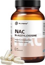 N-Acetyl- L-Cysteine (NAC) Suplemen 450mg, Antioksidant, Promotes Liver & Ginney Detox, Support Kesehatan Repiratory dan Fungsi Imune, 90 Kapsul