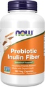 Now Foods Suplemen, Prebiotic Inulin Fiber, Intestinal Dukungan *, Nanshes Friendly Bakteria *, Dibuat dengan Organic Inulin, 180 Veg Kapsul