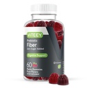 Viteey Prebiotic Fiber Gummies for Adules, 4g - Gut Health & Digetical Sober Supplement Gummies - Zero Sugar Added, Vegan, Gluten-Free - 60 Count