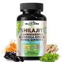 Himalaya Shilajit Capsules Purified Himalaya Shilajit Extract - Natural Energy & Stamina Supports - Vegan, Non-GMO Acid kuno & Humic Acid Natural 60 Capsules