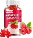Magnesium Glycinate Gummies - Suplemen Sugar Free Magnesium untuk Orang Dewasa dan Anak-anak, Asorpsi Tinggi Magnesium Gummies Bebas (60 Cacah (Paket 1))