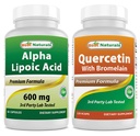 Best Acials Alpha Lipoic Acid 600 mg & Quercetin dengan Bromelain