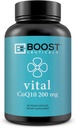 CoQ10 200mg 12.4; Tinggi Absorpsi Coq10 dengan Bioperine 124; Murni CoQ10 Vegan Non GMO 124; Tidak Stearates Tidak Gluten 124; 60 200 mg Capsules