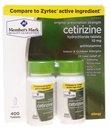 Tanda Anggota sebelumnya dikenal sebagai Cetirizine Hydrochloride tablet Allergy, 10 mg-400 Hitung.