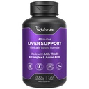 Sulymarin Milk Thistle 1300mg Enhanced with B Complex & Amino Acids 124; 13- in- 1 Liver Cleanse, Detox & Repair 124; 120 Liver Escuptgels