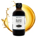 Zatural Black Seed Oil Nigella Sativa Cold Menekan Cumin Oil Ditrable, Skin, Brain, Imune, Joints & More (8 Fl Oz)