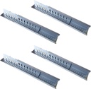 Stainless Steel Entrance Reducer and Mouse Guard for 8 atau 10 Frame Bee Hives - Adjustable Design for Year-Round Beefing, 4-Pack