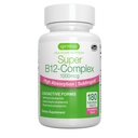Igennus Sublinual Vitamin B12 Complex 1000mcg, Methylclamin, Adenosylcobalamin & Hydroxocobalamin, High Absorpsi & Clean, 180 Methylcobalamin, Sugar- Free & Vegan