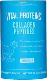 Protein Vital Collagen Peptides Suplemen Dietary Tak Beraroma (Net Wt 24 Oz),