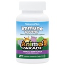 Natuture Plus Animal Parade Immune Booster - Tropical Berry Flavor - 90 Animall-Shaped Chewable Tablet - Menyediakan Dukungan Sistem Imune - Gluten Bebas, Vegan - 45 Hamba