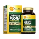 Renew Life Probiotic Adult 50 Plus Probiotic Capsules, Daily Support Urinary, Digetical and Immune Health, L. Rhamnosus GG, Dairy, Soy dan gluten- free, 30 Milyar CFU, 60 Count