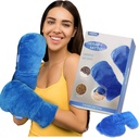 Terapi Mikrowabel CREALRILL Mittens Takluk Alami Terapi Panas Gloves Moist Bagi Raynauds Arthritis Fingers Pain Relief