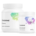 THORNE - Performance Power Duo - Amino Complex + Creatine Combo for Energy, Lean Muscle, dan Endurance - NSF Bersertifikat untuk Sport - 30-90 Servis