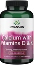Swanson Trikalsium Kompleks dengan Vitamin D & K 100 Kapsul