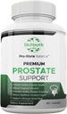 Suplemen Prostate Alam untuk Pria, 60 Kapsul - Kemiringan Nutritis Bawang Putih, Punicacigin, Tribulus Terrestris & Selenium