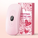 Portable Heating Pad Period Cramps: 2 Timer 6 Heat Levels Modes Cordless Electric Heating Pad for Back Pain Relief Menstrual Meneating Pad (Light Pink)