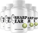 (5 Pack) Sharp Telinga - Sharp Advanced Tinnitus Supplemen (300 Kapsul)