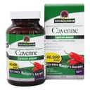 Nature 's Respon Cayenne Pepper Powder Capsule Suplement, 90- Count 124; Natural Metabolisme Booster 124; Promoles Cardiovascular Health 124; Membantu dengan Divalry & Circulation (Paket 1)