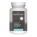 Kompleks Gunung Peak Adrenal B - Cortisol Dukungan w / Ashwagandha, Vitamin B6, B12 & C - Membantu Levels Stres - Encodcrine & Nervous System Support (90 Vegetarian Capsules)