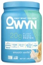 OWYN Only What You Need Plant - Based Protein Powder, Smooth Vanilla, 1.05 Ibs