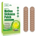 Motion Sickness Patch for Car and Boat Rides, Ships, Cruise and Airplane & Other Forms of Transport - Travel Essentials, for Dewasa dan Anak-anak (24 Count)