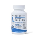 IMMUNOVITES Stabilisasi R-Alpha Lipoic Acid (Benar) 600mg per Serving [[Potency Tinggi & up sampai 40x Decased Absorpsi]]] (Na R-ALA) (Na R-L- Lipoate) (Na R-Botol)