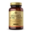 Solgar Vitamin E 200 IU - 100 Softgel - Antioksidan Natural, Imune System Dupport - Gluten Free, Dairy Free - 100 Servis