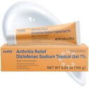 Curist Diclofenac Sodium Topical Gel 1 Percent 150g for Arthritis Pain Relief - Joint Pain for Hand / Foot Pain, Knee / Elbow Pain & Ankle Pain - 1% - 5.29oz