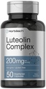 Horbäach Luteolin Complex Supplemen 124; dengan Rutin 124; 50 Capsules 14; Vegetarian, Non-GMO & Gluten Free Flavonoid Formula