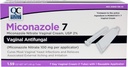 Kualitas Pilihan Miconazole Nitrate 2% 7 Hari Vaginal Antifungal Cream, 1.59 Ounces (45g)