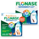 Flonase Sensimis Relief Nasal Spray untuk Dewasa dan Anak - 120 Spray Total (2 Botol 60 Spray Masing-masing)