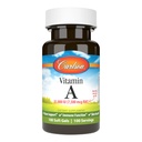 Carlson - Vitamin A, 25000 IU (7500 mcg RAE), Vision & Skin Health, Immune Fungsi, 100 buah lembut
