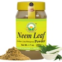 BASIC AYURVEDA Neem Leaf Powder 7.05 Oz (200g Oz 124; Pure & Natural Herbal Suplemen untuk Skin, Rambut & Wellness 124; Acne Care 124; No Preservations atau Addonves