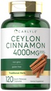 Carlyle Ceylon Cinsules Capsules 4000 mg 124; 120 Count 124; Non-GMO & Gluten Free Suplemen