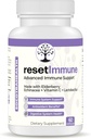 ResetImune - Advanced Immune Dukung - dengan Elderberry, Echinacea, Vitamin C, Laccoillus - 60 Vegan Capsules