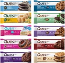 Bars Protein Nutrition, Didukung 10 Flavor Variety Pack - Protein Tinggi, Karb Rendah, Gluten Bebas, Keto Friendly - 2.12 Oz Bars - 12 Count