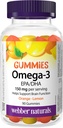 Webber Omega -3 Gummies 50 mg EPA / DHA