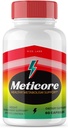 Rize labs - Meticore W8th Loss Suplement, Total Body Wellness Capsules, Digunakan untuk Membuka Path ke Healthier Living, untuk Gambar Leaner (60 Kasules)