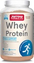 Jarrow Formula Whey Protein, Chocolate - 908g Powder - Supports Muscle Development - Highest Quality Protein - Kaya di BCAAs - Approx. 35 Hamba
