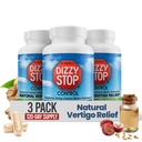 Vertigo Relief Product & Non Drowsy Motion Pills: Nausea and Dizzy, Ginger & Grape Seed Formula, Ear Balance Inner, Mobil, Cruise & Travel Escience, Dukungan Perut (80 Cacah - Paket 3)
