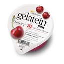 GelaTein Plus Cherry: 20 gram protein. Ideal untuk diet cair yang jelas. Bagus sebelum atau setelah latihan snack. (Kemas 36)