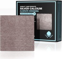 EVERIT AG Silver Calcium Alginate Wound Dressing 124; Absorbend Non-Stick Sterile Dressing Pad 124; Gentle Hemostatic Gaze dengan Natural Gelling Fiber for Wound Care (4 "x 4" Aver4 ")
