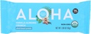 Aloha Organic Vanilla Almond Crunch Protein Bars, 14g Plant-Based Protein, USDA Sertifikasi Organik, Gluten Free & Non-GMO, 1.9 Oz (Paket 12)
