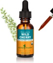 Herb Pharm Sertifikasi Organik Cherry Bark Ekstrak untuk Dukungan Respiratory - 1 Ounce (DWCHER01)