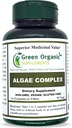 Alga, Fucoidan, Blue Green Algae, Kelp, Bladderwrack, Chlorella, Spirulina, Irlandia Moss, Dulse, 90 VCaps, High Absorbable, Non-GMO, Gluten- Free (Single)