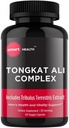 Tonkat Ali - Men 's Health & Vitality Suplement - 800mg Tonkat Ali + 200mg Tribulus Terrestri - Performance Support - Gluten Free, Vegan & Non-GMO - 60 Kapsules - 30 Servis