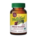 MegaFood Blood Builder Iron Supplement for Women & Men - Increase Iron Levels Without Side Effects - Combats Fatigue - with Vitamin B12, Folic Acid & Vitamin C for Absorpsi - Vegan - Unflasheed - 30 Count (Paket 1)